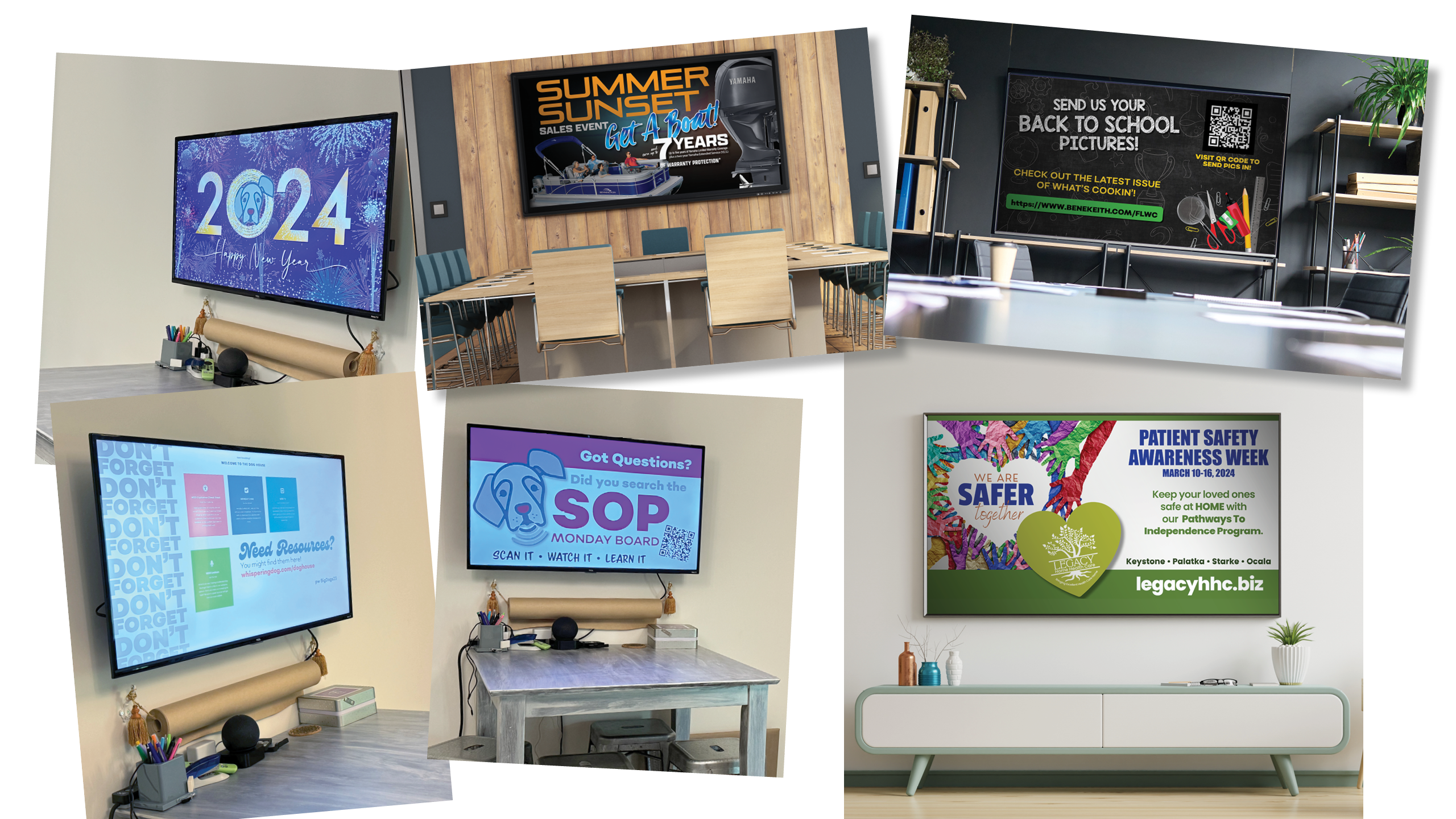 Digital Signage Header